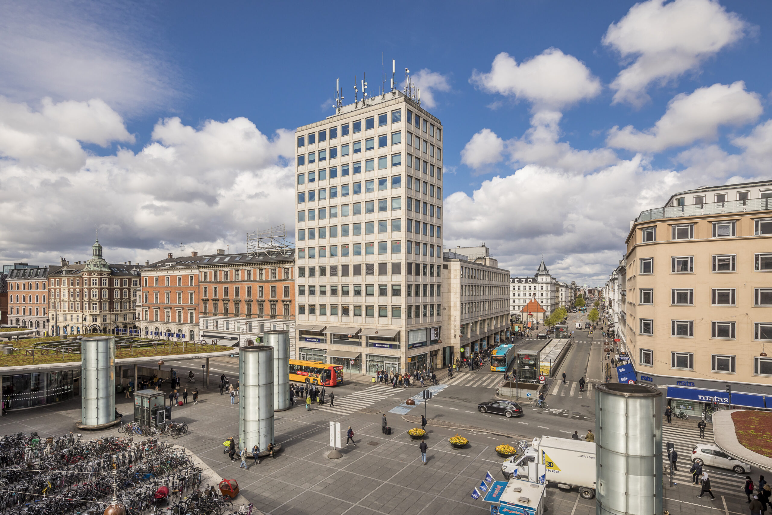 Nørreport station ved Frederiksborggade 15 i København K