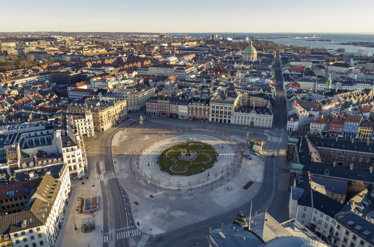 Kongens Nytorv set fra oven