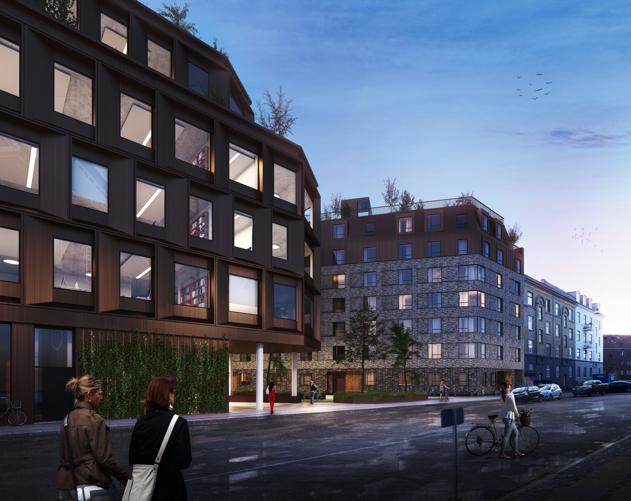 Visualiserng af ny ejendom i København