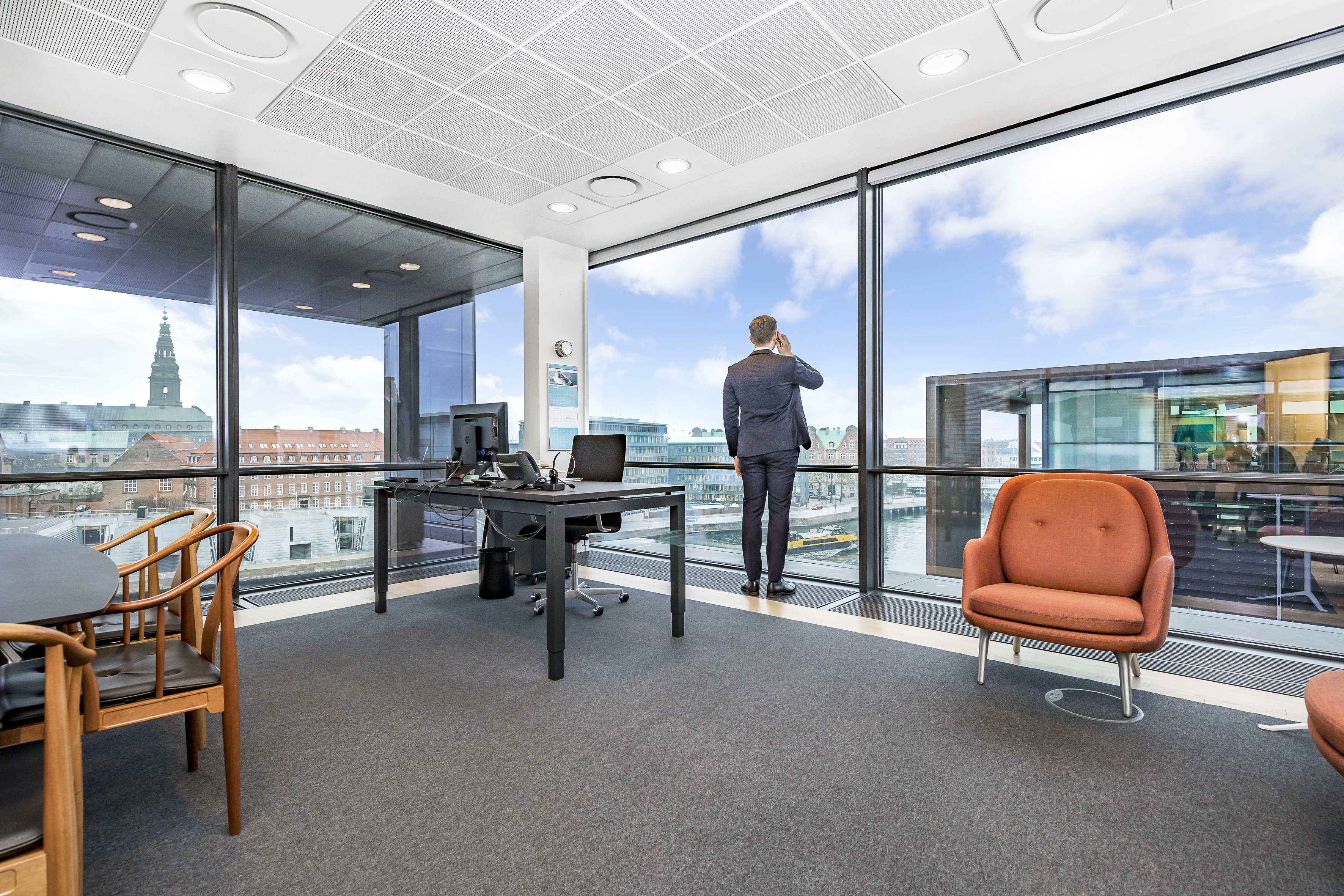 Christiansbro med udsigt til København