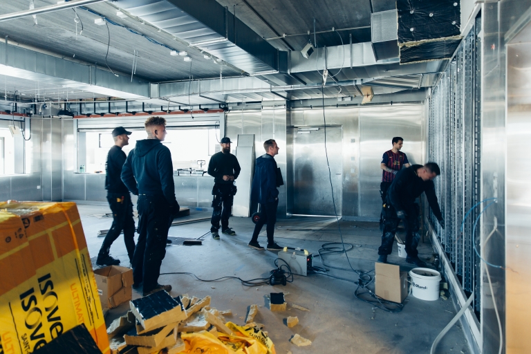 Pier 47 under opførslen