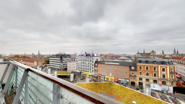 Udsigten ved Scandic Nørreport i Frederiksborggade 15 i København K