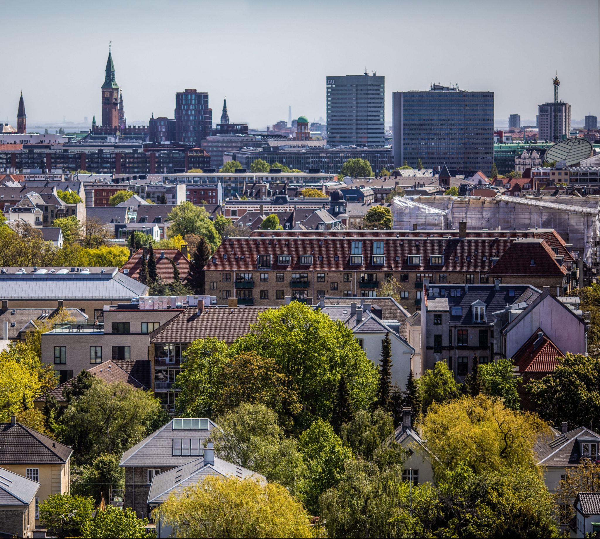 Smuk udsigt over Frederiksberg