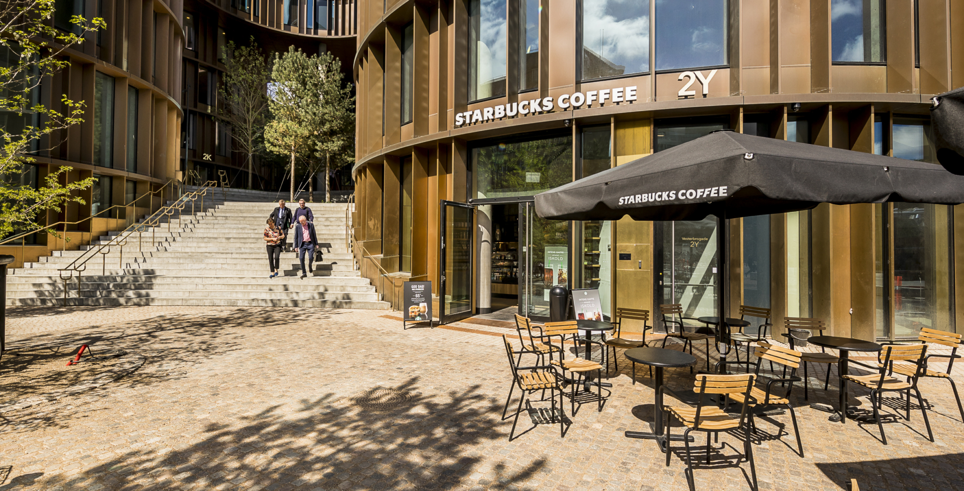 Starbucks i Axel Towers