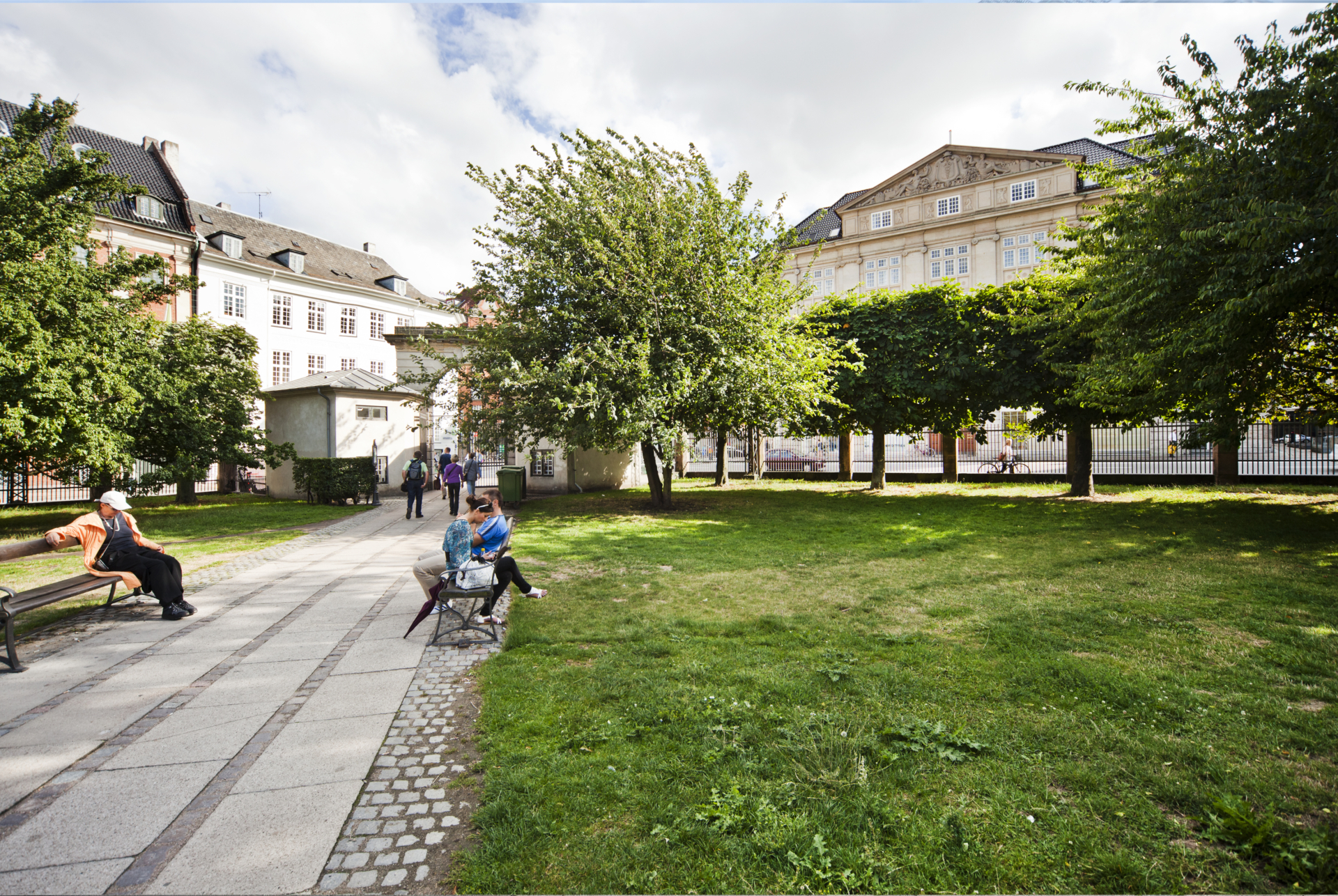 Kongens Have ved Møntergården i Gothersgade 49 i København K
