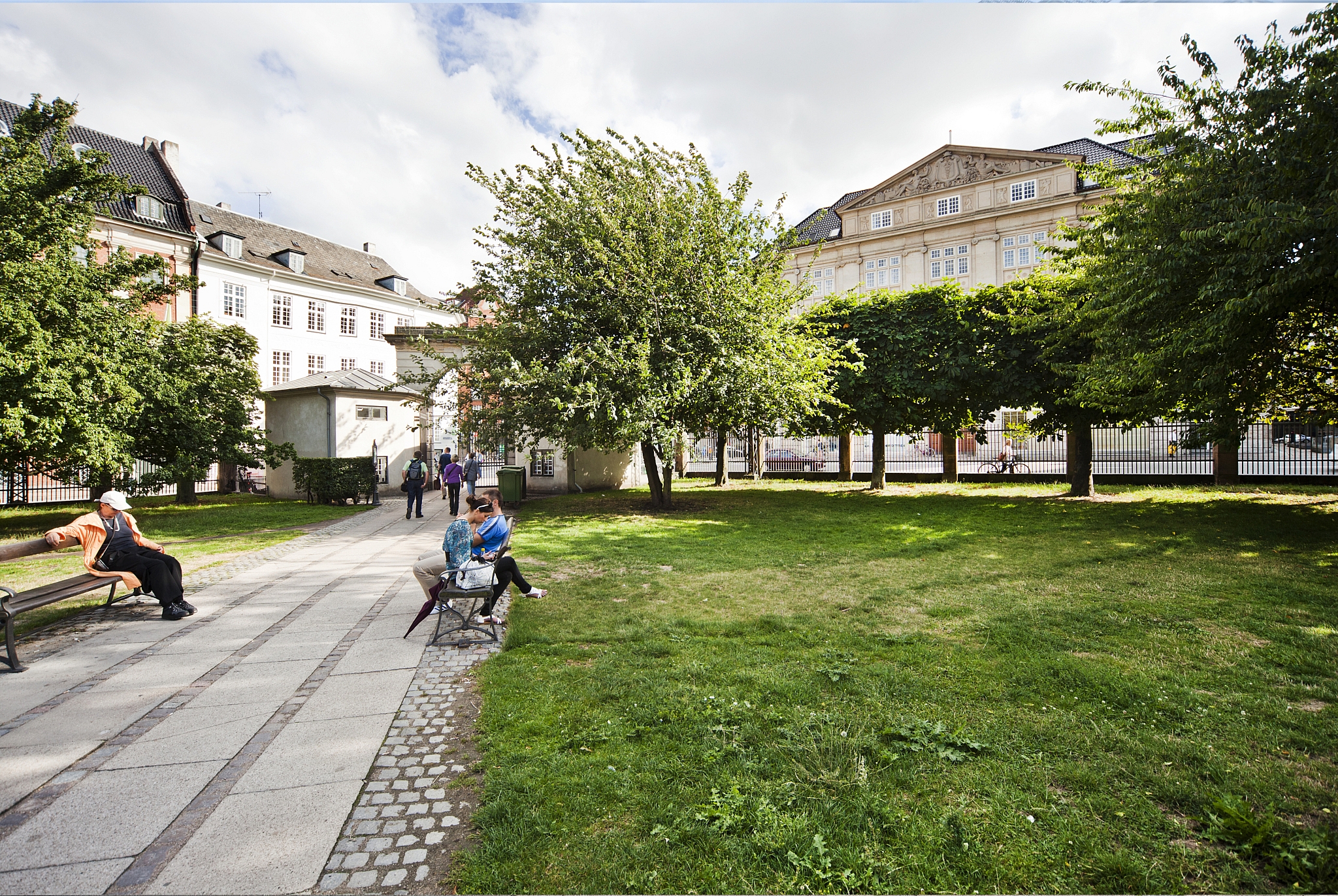 Kongens Have ved Møntergården i Gothersgade 49 i København K