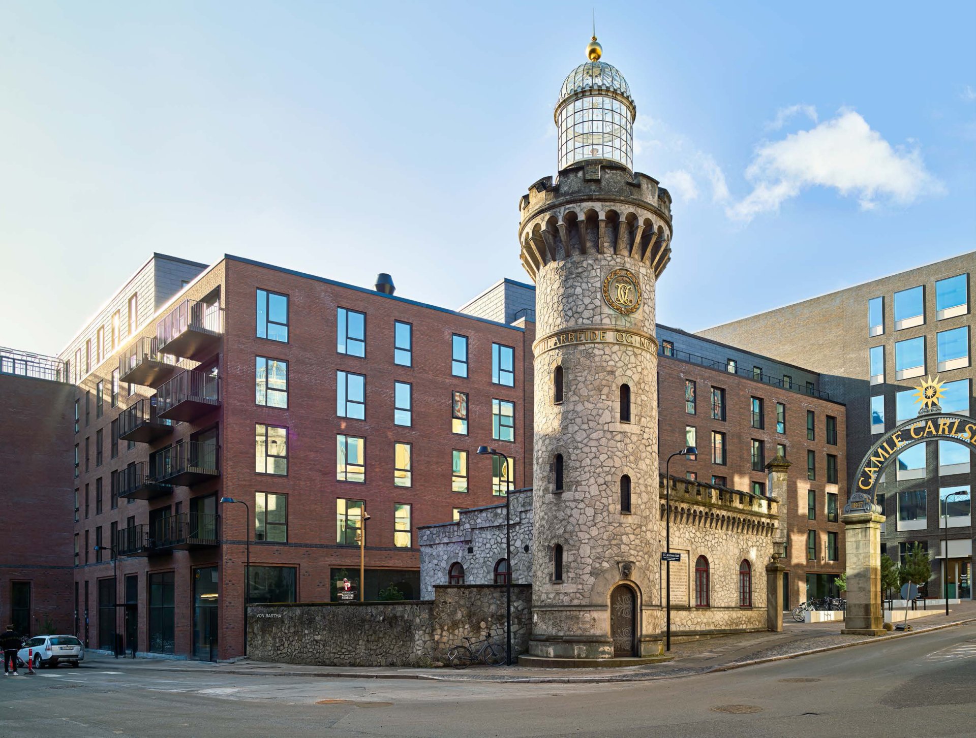kig til kridttårnet i carlsberg byen
